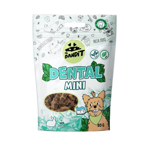 MR.BANDIT-Dental mini 80gr-Λιχουδιά σκύλων για υγιή δόντια - Image 2