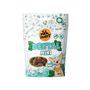 MR.BANDIT-Dental mini 80gr-Λιχουδιά σκύλων για υγιή δόντια
