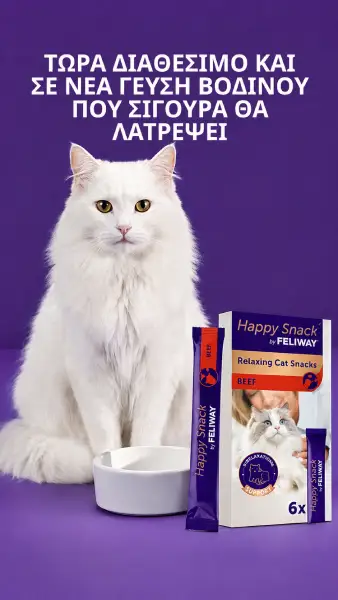 σνακ ηρεμίας για γάτες